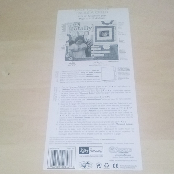 5/$15 Totally You Scrapbook Stickers Kelly Panacci 067901203473 - Picture 5 of 6